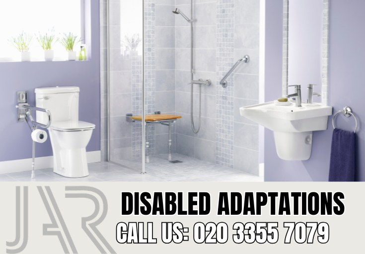 Disabled Bathroom Adaptations by Greenwich Bathroom Fitters